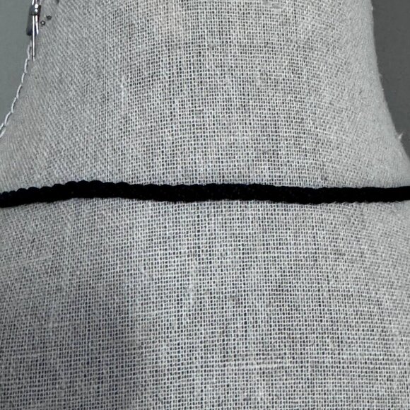 Vintage ‘90s Real Leather, Metal and Rope Necklace - Picture 5 of 8